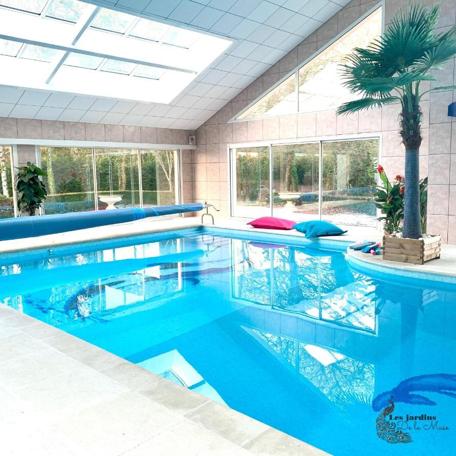 Les Jardins De La Muse, Piscine Couverte, Spa Et Fitness Basse-Goulaine Экстерьер фото