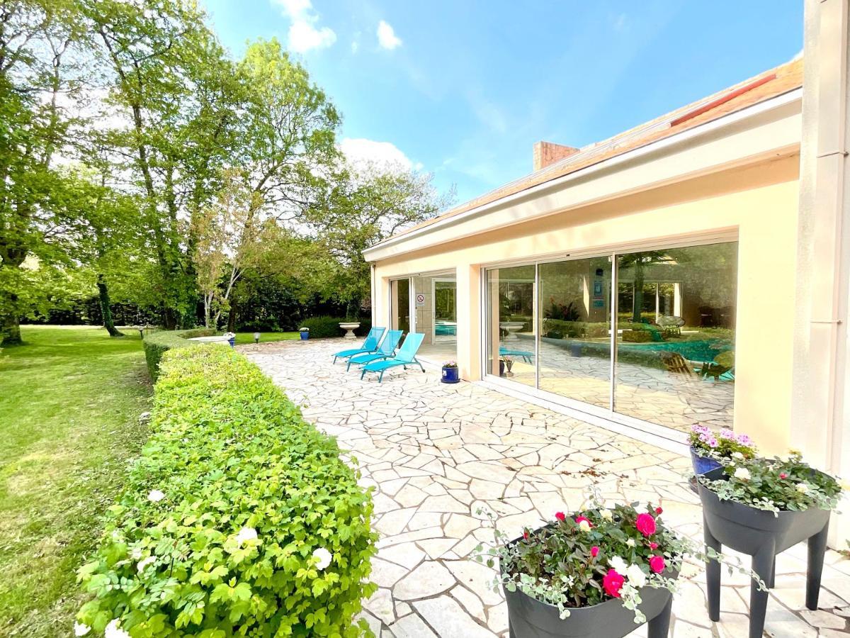 Les Jardins De La Muse, Piscine Couverte, Spa Et Fitness Basse-Goulaine Экстерьер фото